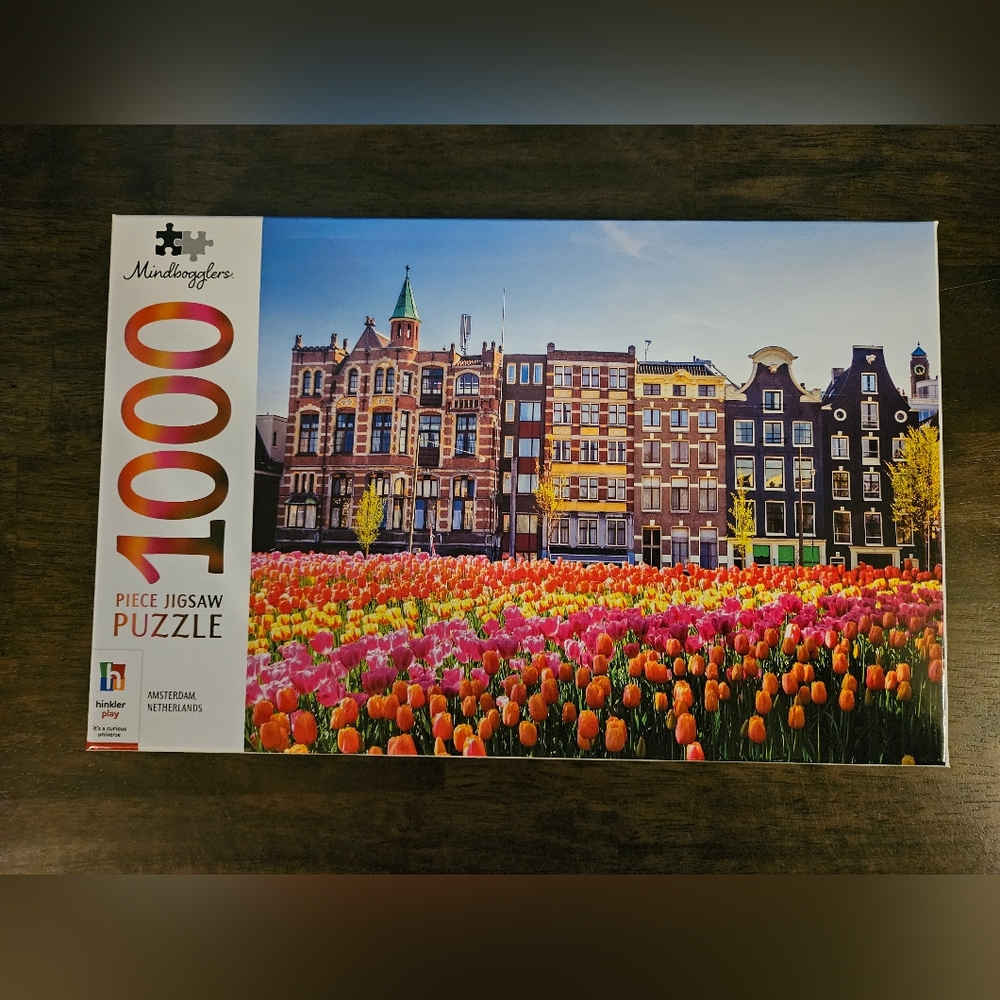 NWT Mindbogglers Amsterdam, Netherlands 1000-Piece Jigsaw Puzzle